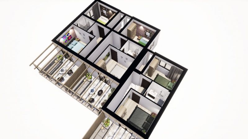Мезонет в Салониках, Греция, 87 м2 фото 2