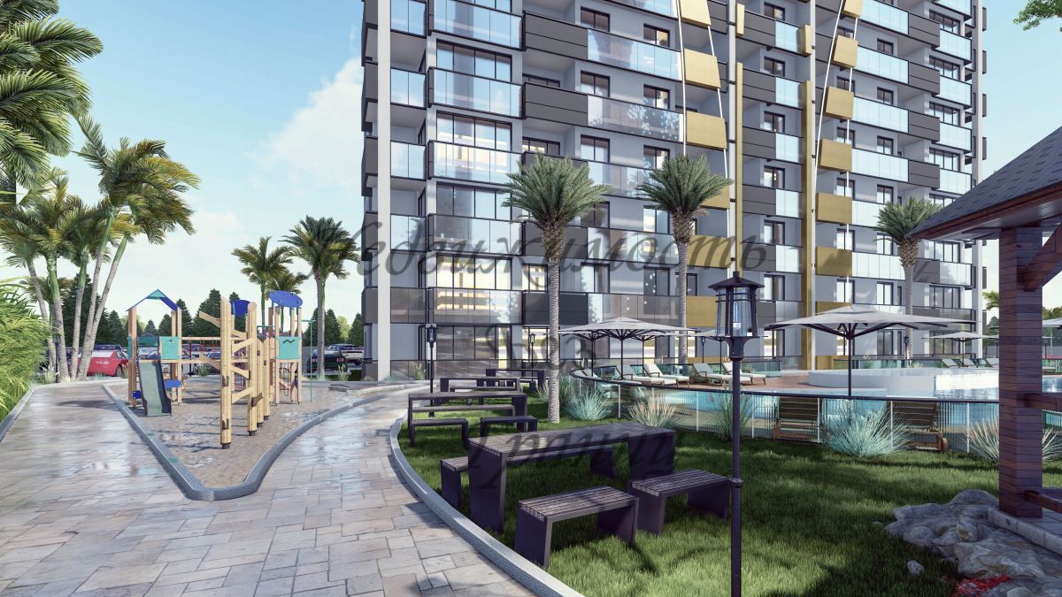 Апартаменты в Мерсине, Турция, 48 м2 фото 3
