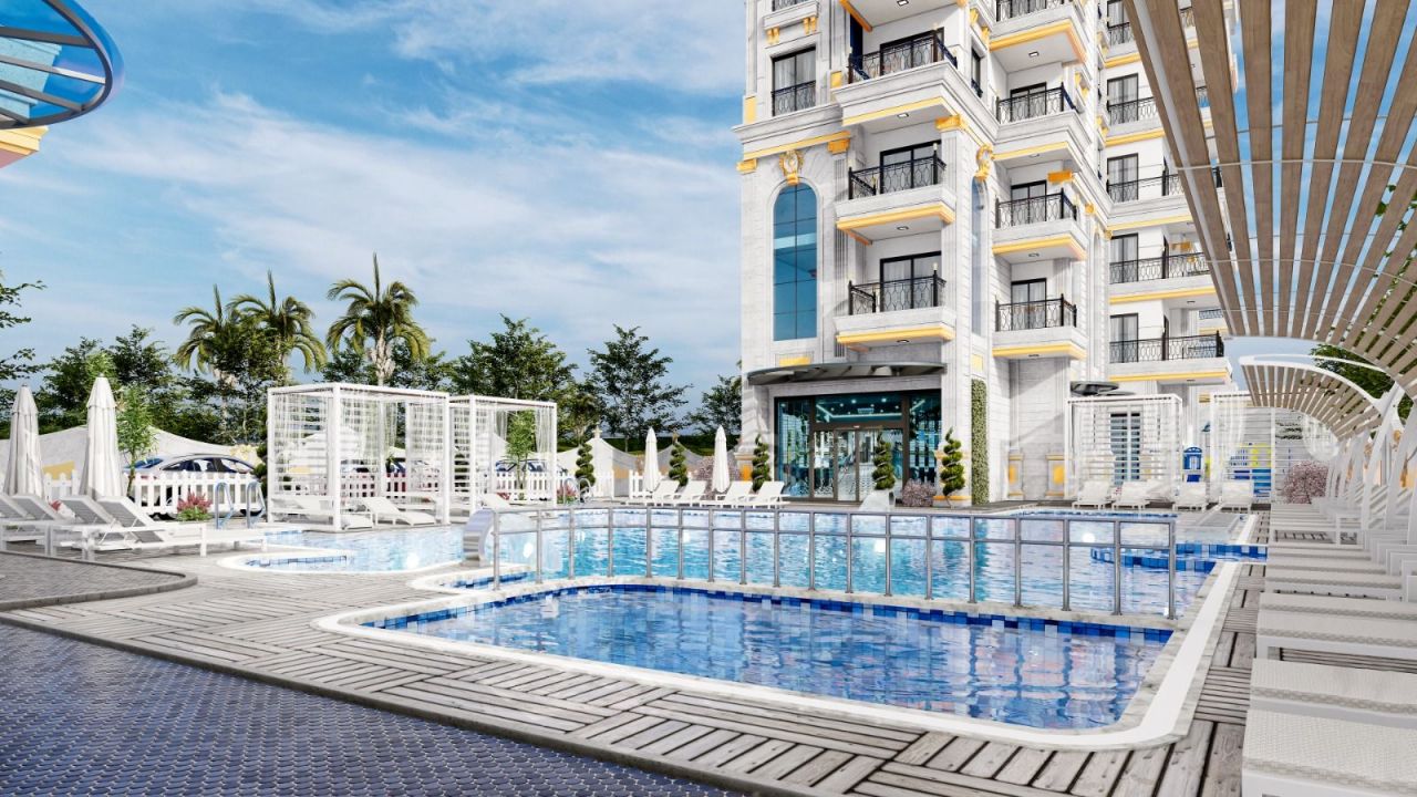 Квартира в Алании, Турция, 48 м2 фото 4