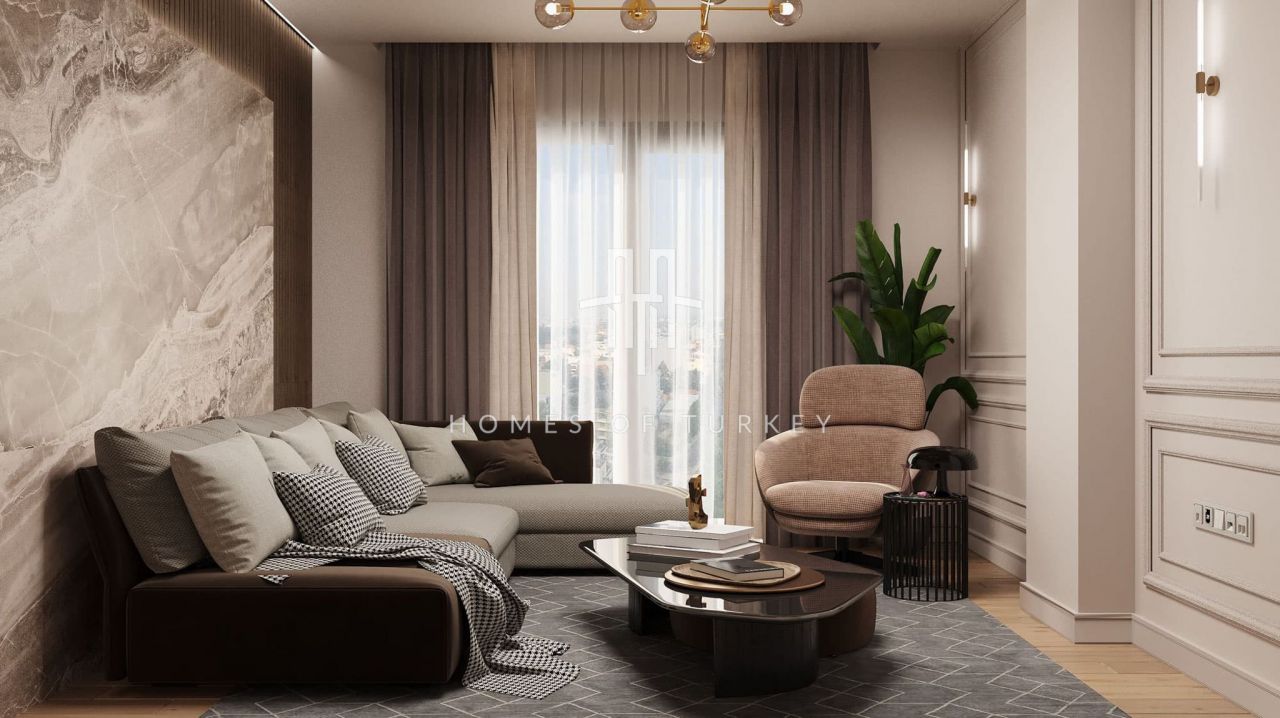 Апартаменты в Стамбуле, Турция, 130 м2 фото 5