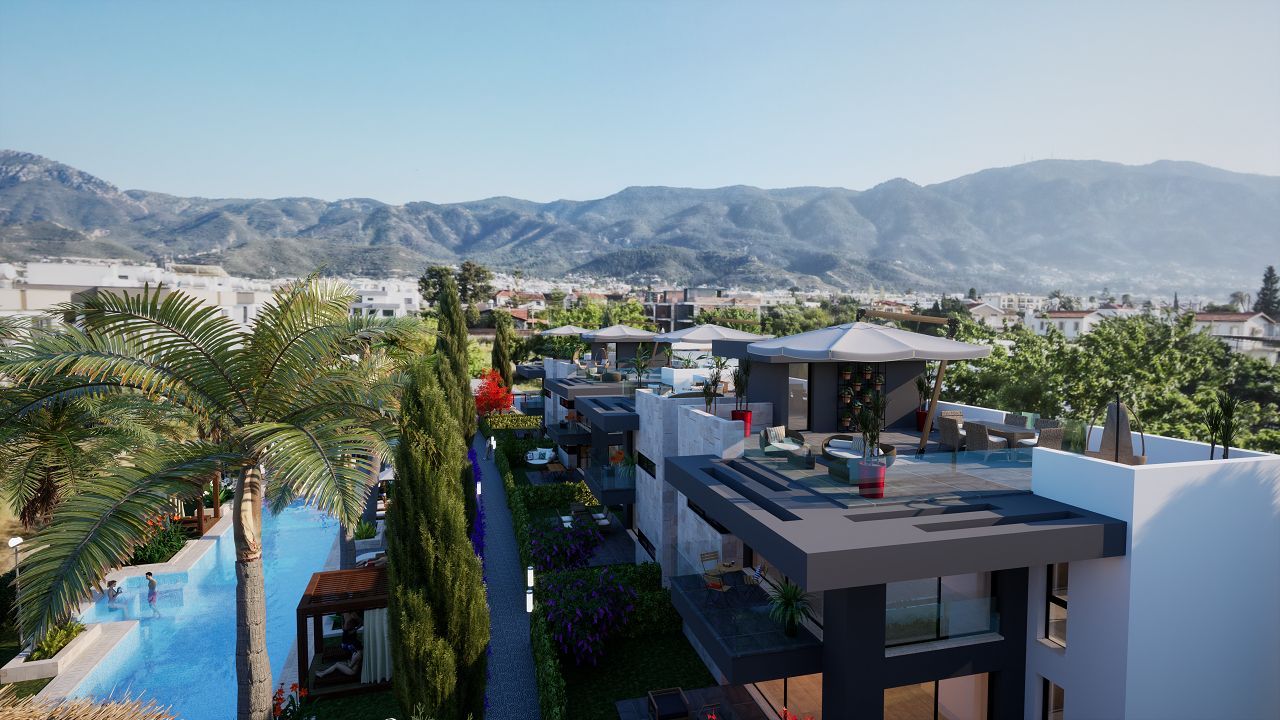 Апартаменты в Алсанджаке, Кипр, 46 м2 фото 2