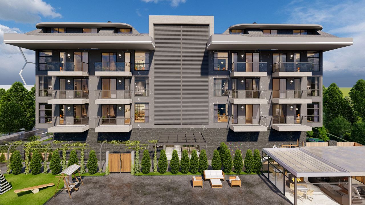 Квартира в Алании, Турция, 49 м2 фото 2