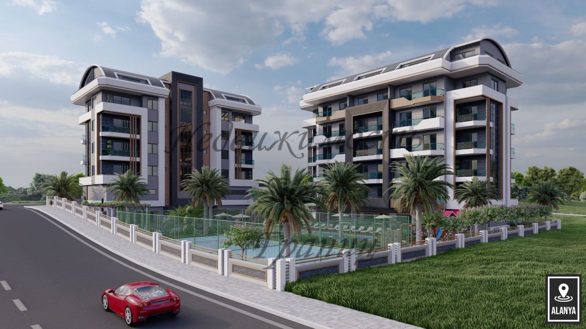 Апартаменты в Алании, Турция, 46 м2 фото 5