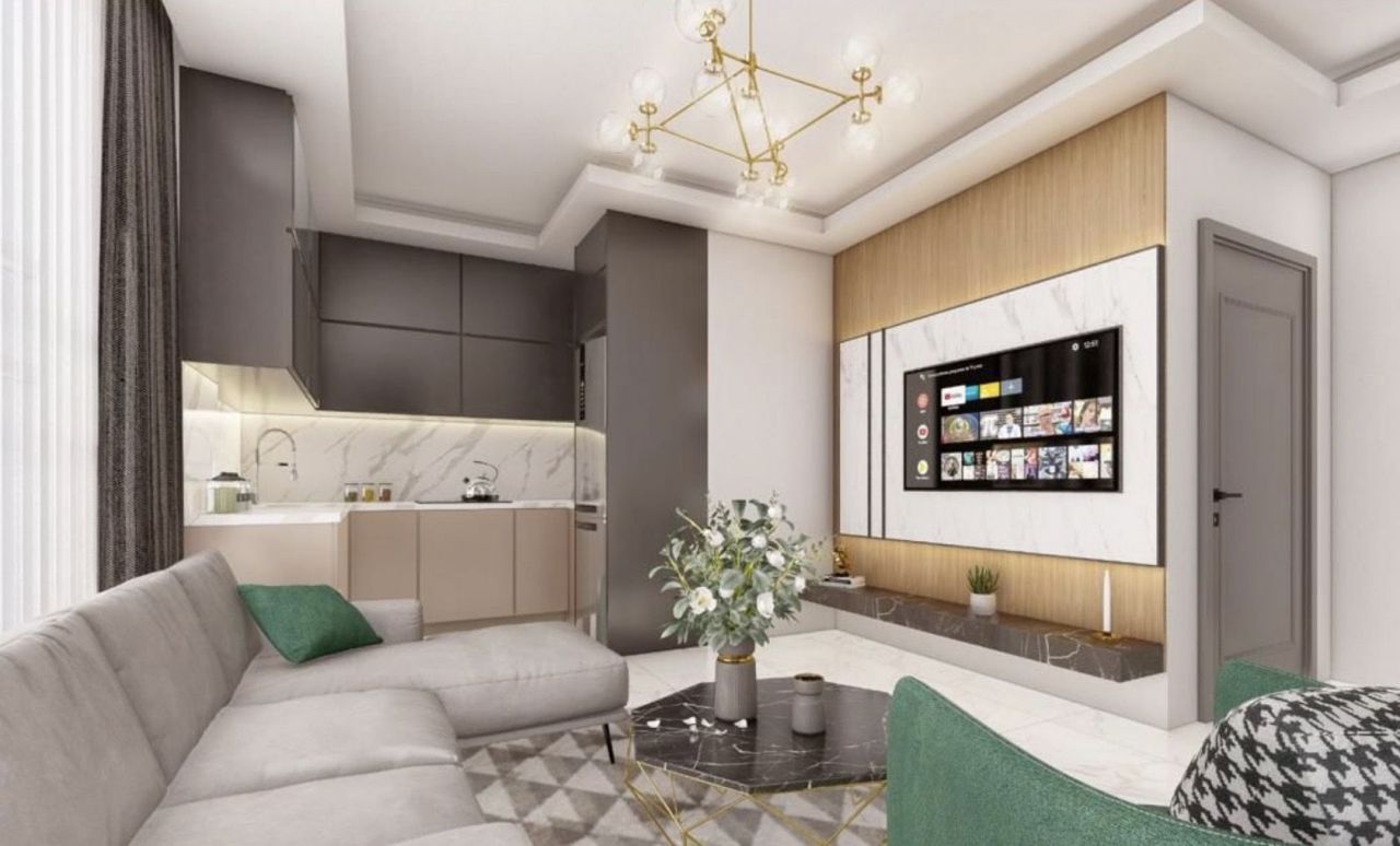 Апартаменты в Алании, Турция, 64 м2 фото 2