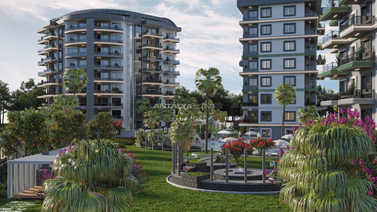 Апартаменты в Алании, Турция, 40 м2 фото 4