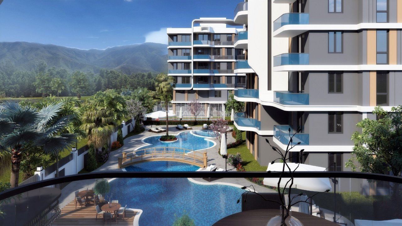 Апартаменты в Анталии, Турция, 60 м2 фото 4