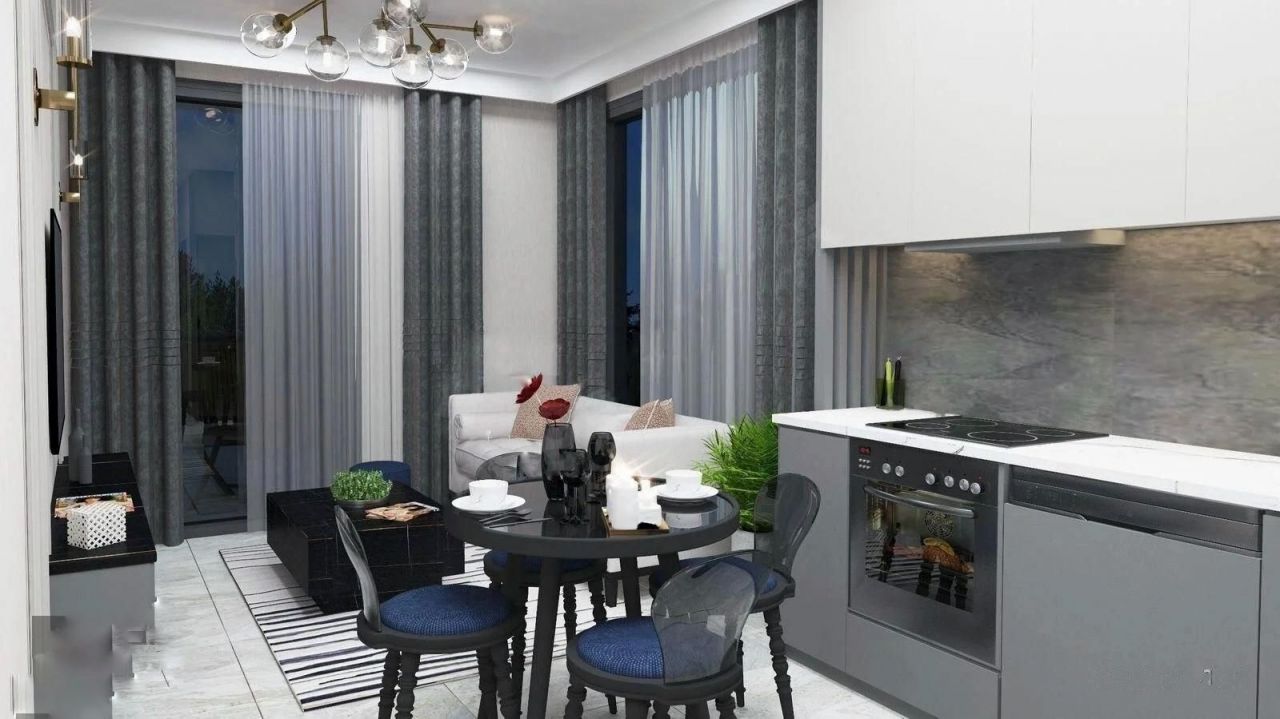 Квартира в Алании, Турция, 48 м2 фото 4