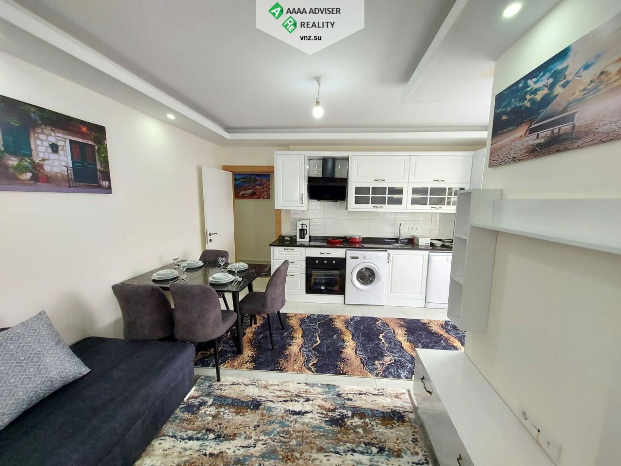 Квартира в Алании, Турция, 57 м2 фото 3