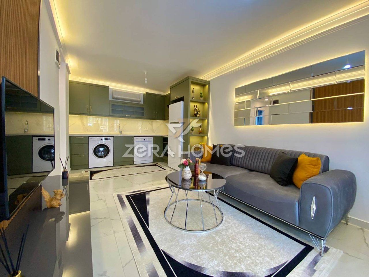 Апартаменты в Алании, Турция, 50 м2 фото 2