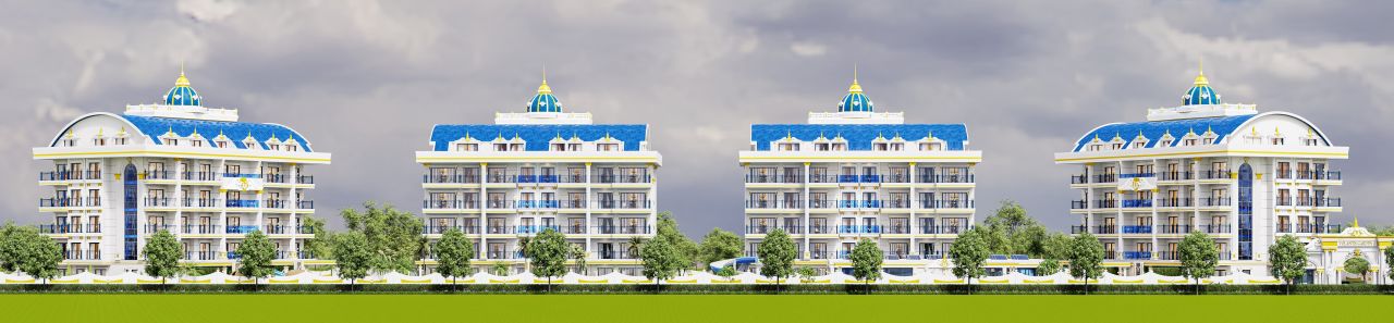 Апартаменты в Алании, Турция, 45 м2 фото 2