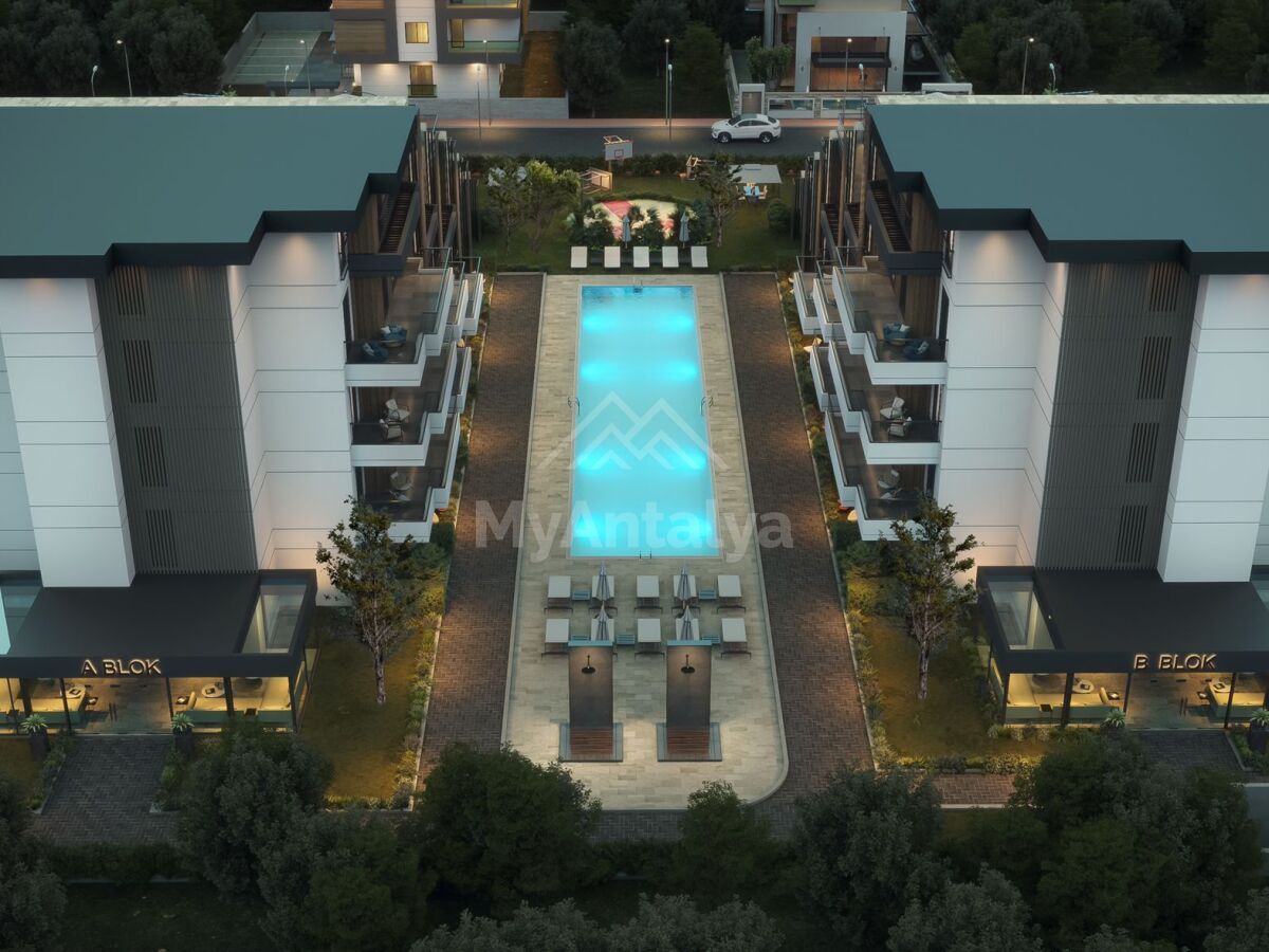 Квартира в Анталии, Турция, 55 м2 фото 2