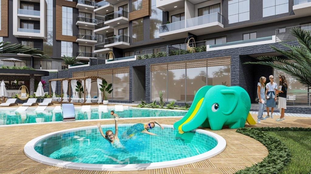 Апартаменты в Алании, Турция, 48 м2 фото 2