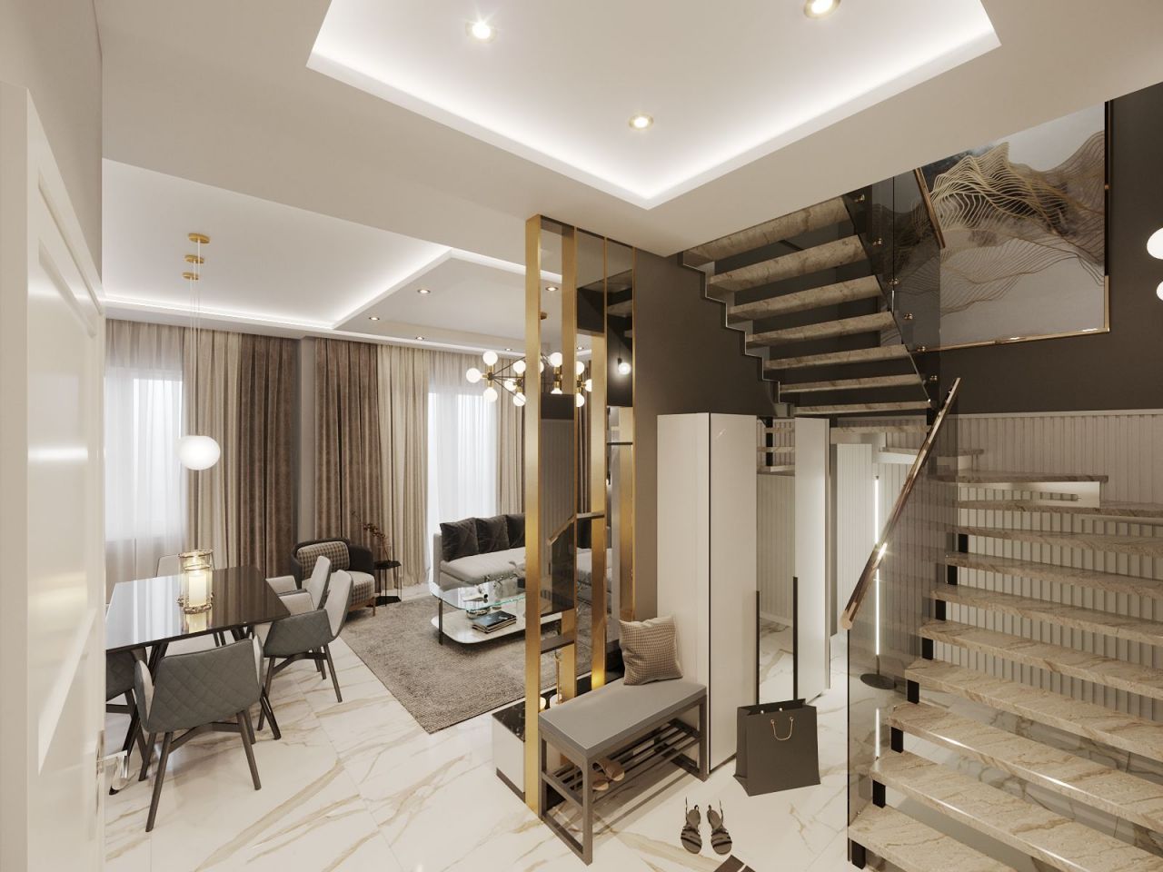 Пентхаус в Алании, Турция, 90 м2 фото 5