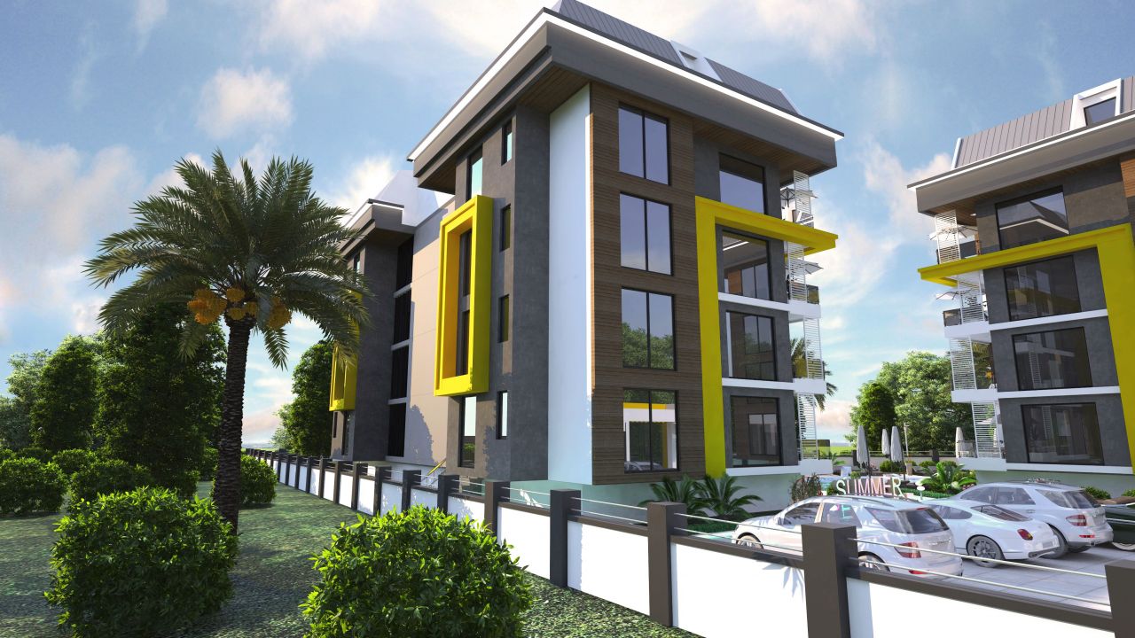 Апартаменты в Алании, Турция, 50 м2 фото 2