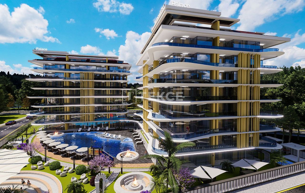 Апартаменты в Алании, Турция, 60 м2 фото 2