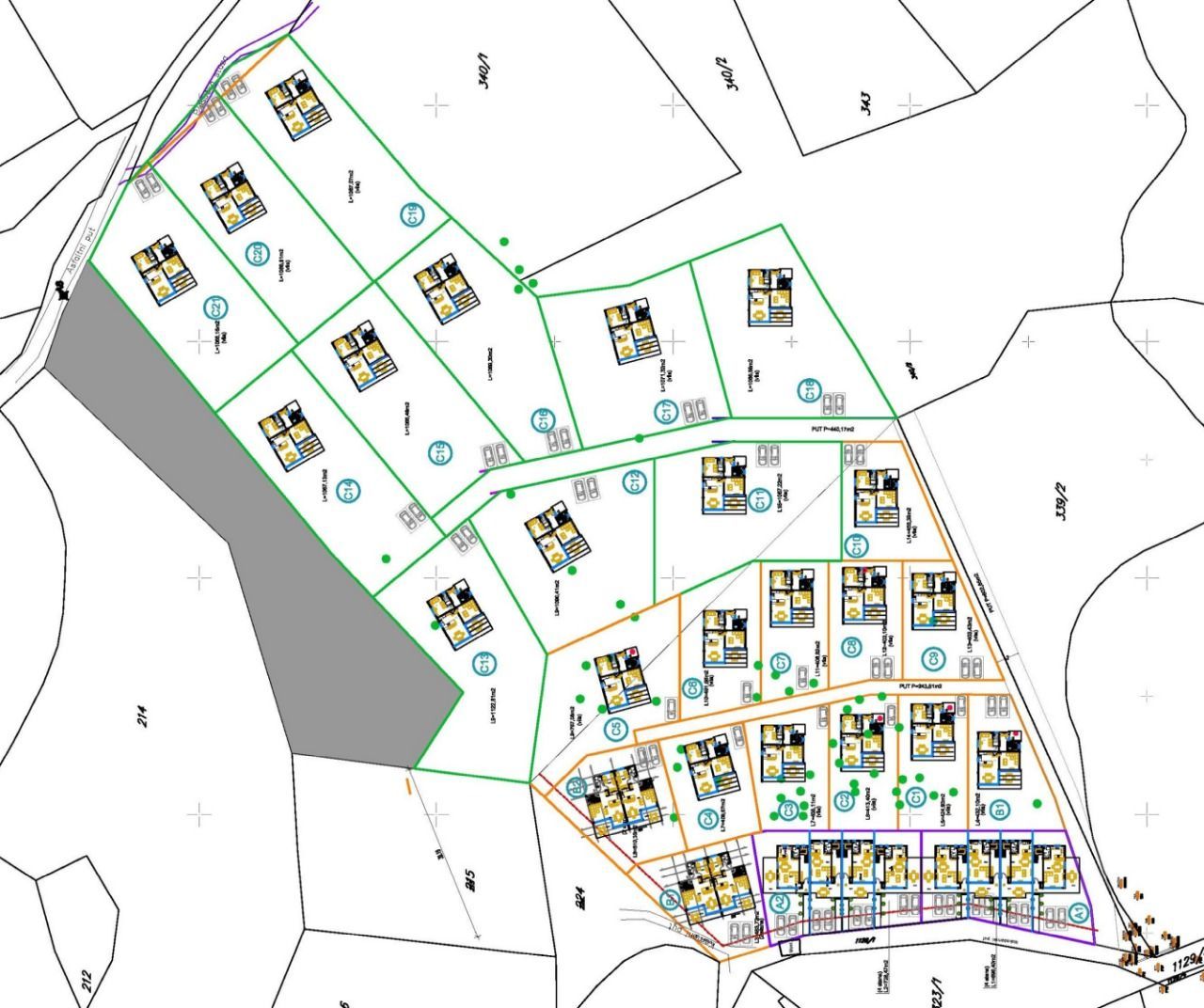 Таунхаус в Тивате, Черногория, 110 м2 фото 3