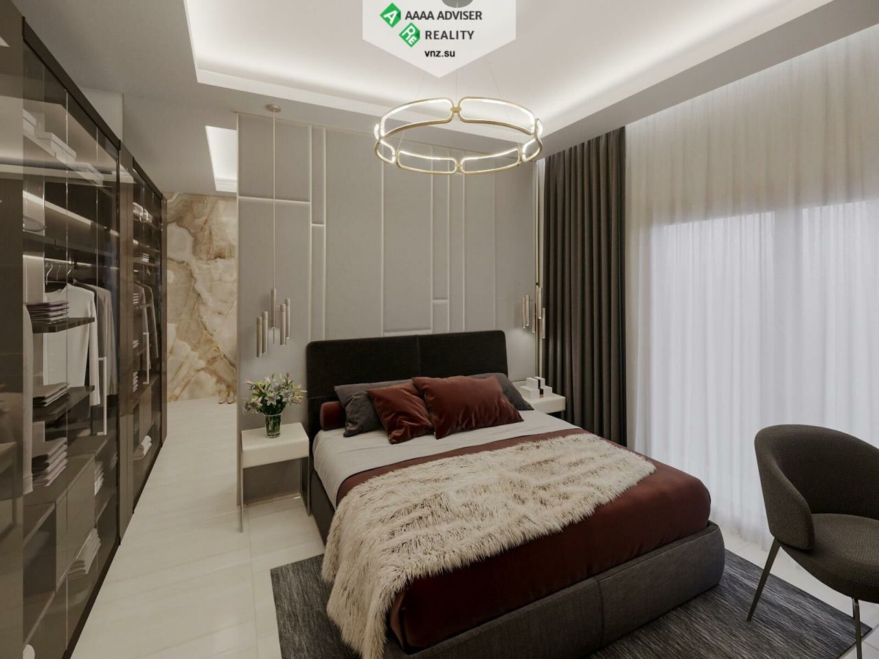 Квартира в Алании, Турция, 132 000 м2 фото 4