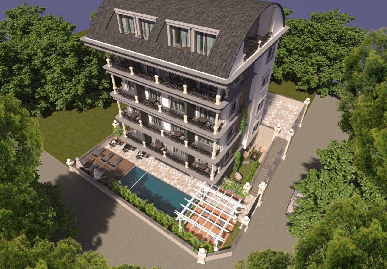 Апартаменты в Алании, Турция, 47 м2 фото 2