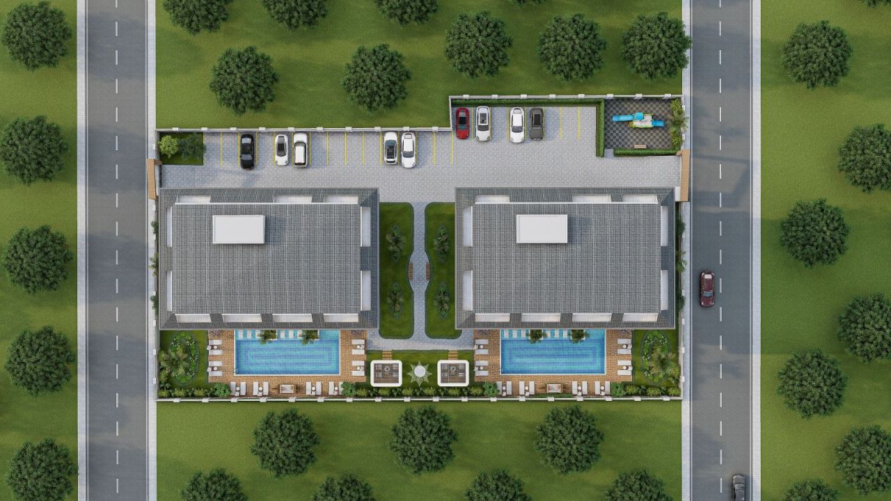 Квартира в Алании, Турция, 50 м2 фото 4