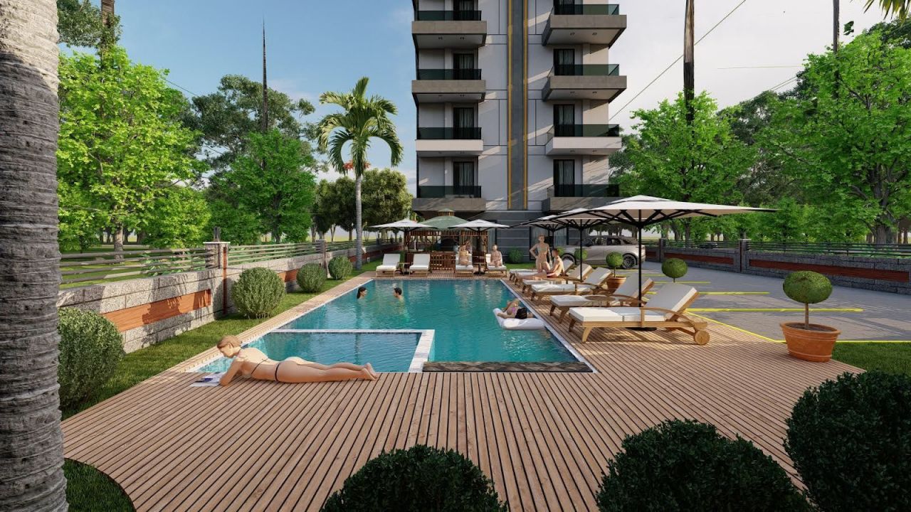 Апартаменты в Авсалларе, Турция, 64 м2 фото 4