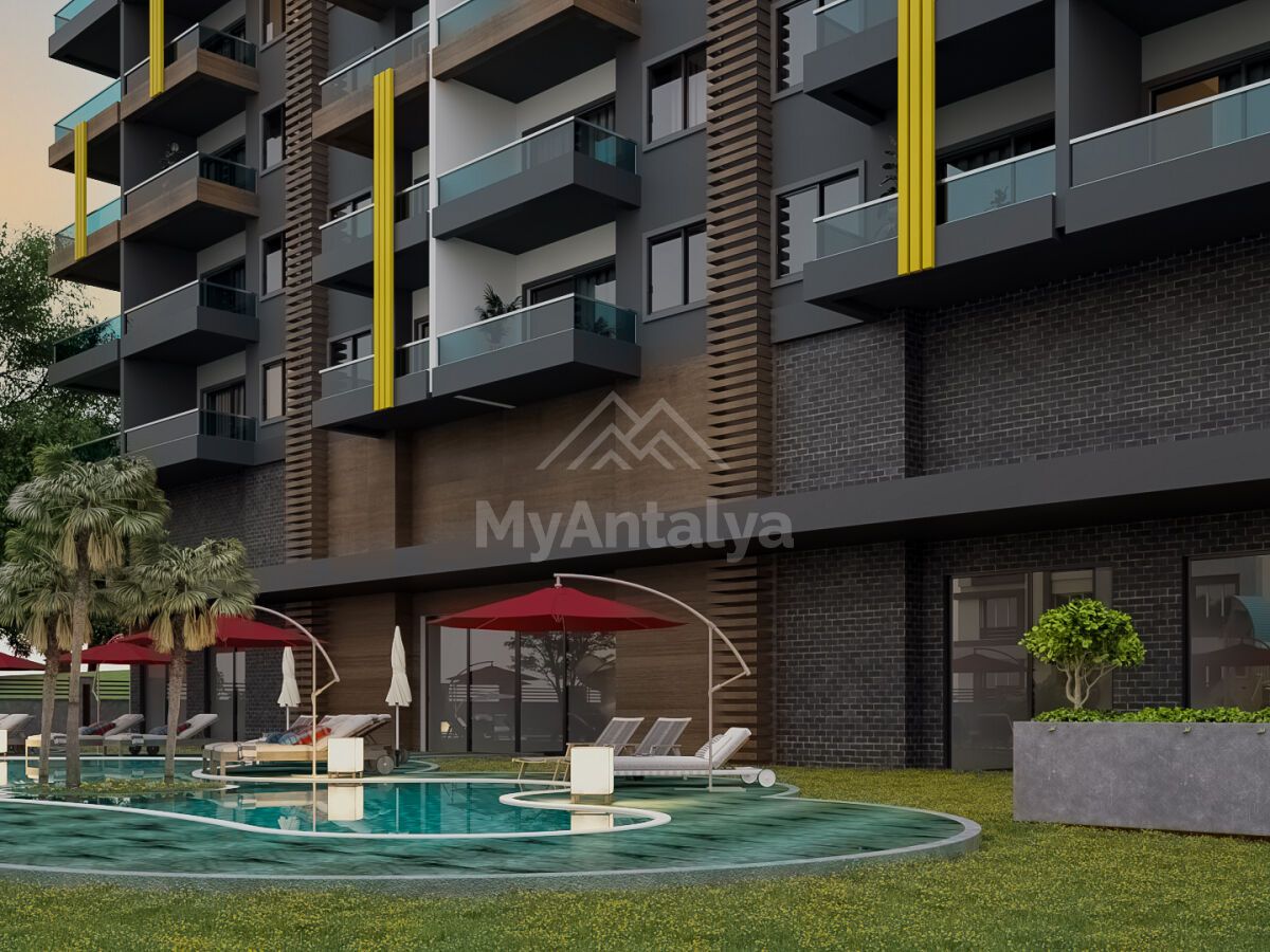 Квартира в Алании, Турция, 50 м2 фото 5
