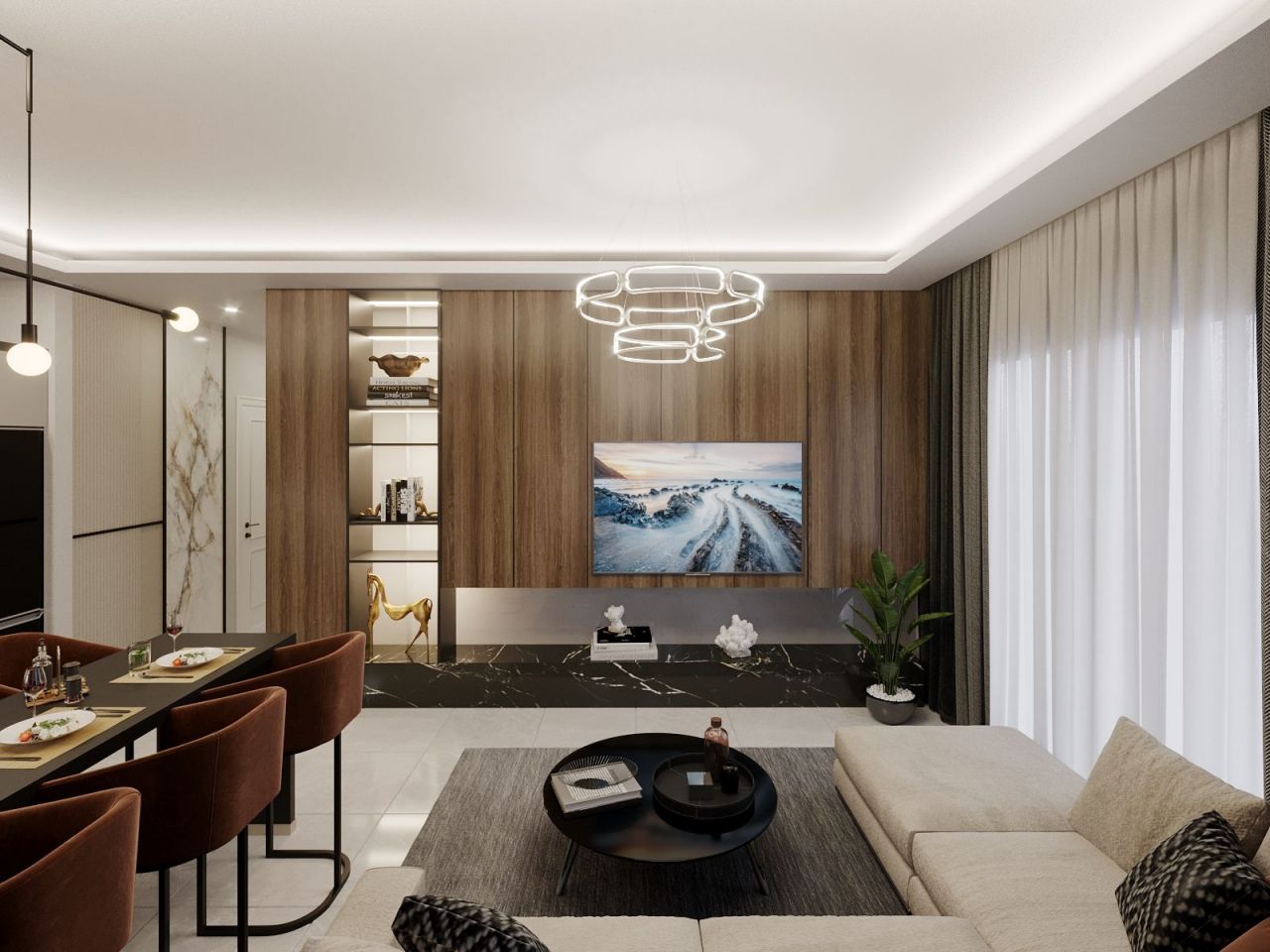 Квартира в Алании, Турция, 67 м2 фото 2