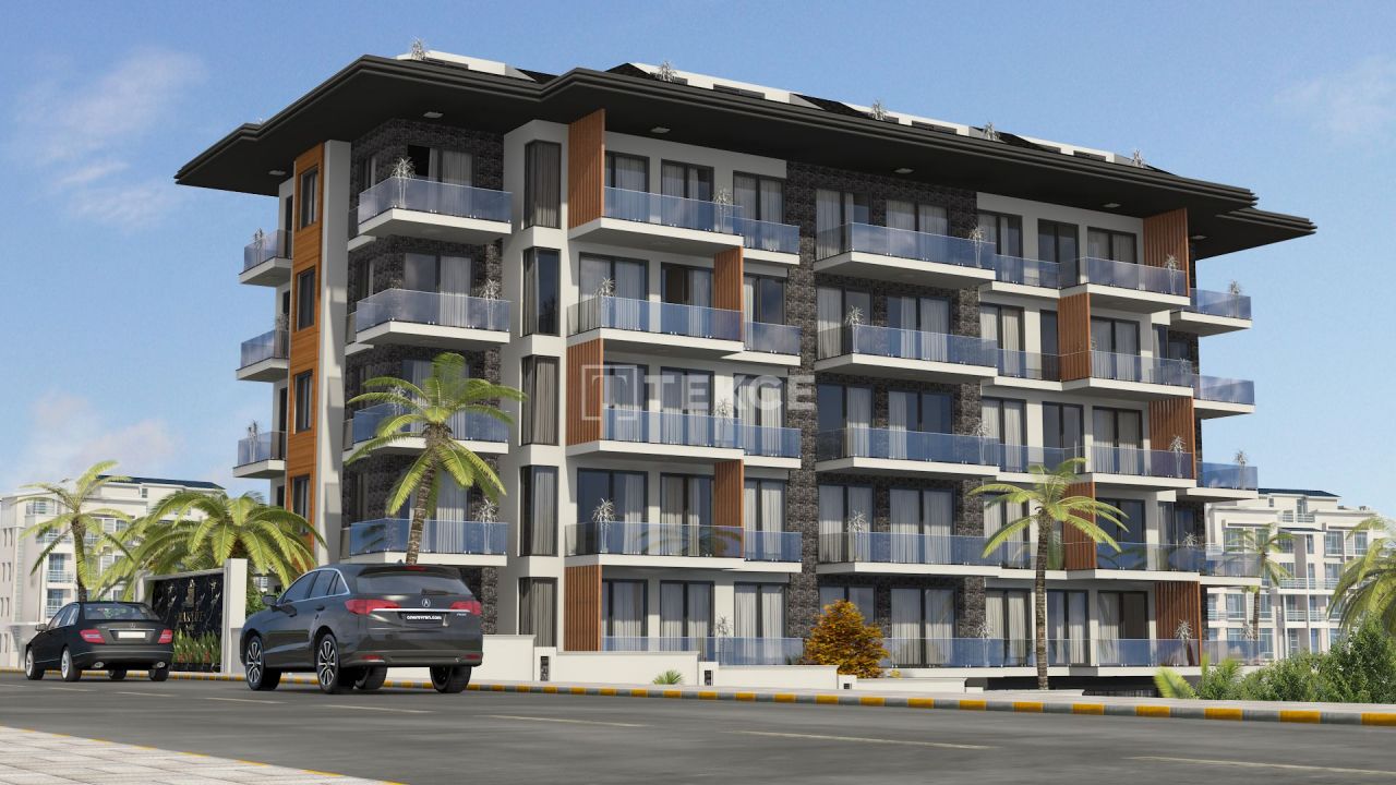 Апартаменты в Алании, Турция, 60 м2 фото 2