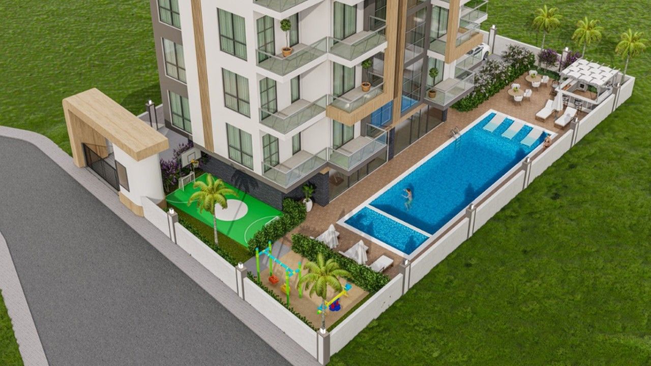 Квартира в Алании, Турция, 45 м2 фото 4