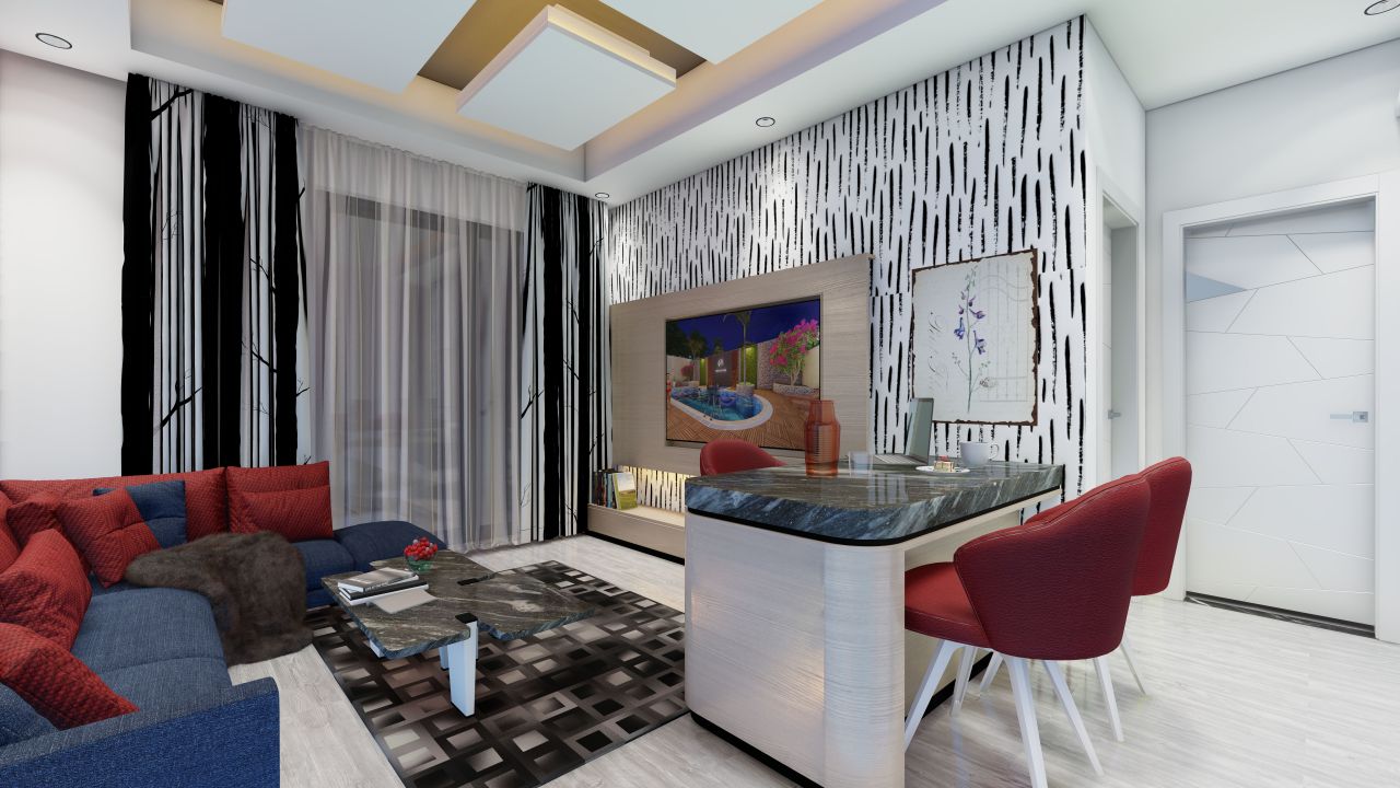Квартира в Авсалларе, Турция, 50 м2 фото 5