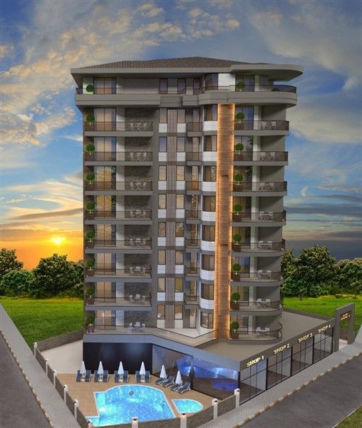 Квартира в Алании, Турция, 43 м2 фото 3