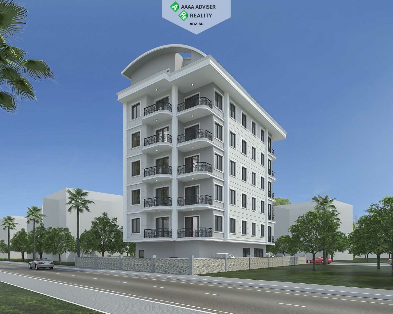 Квартира в Алании, Турция, 52 м2 фото 2