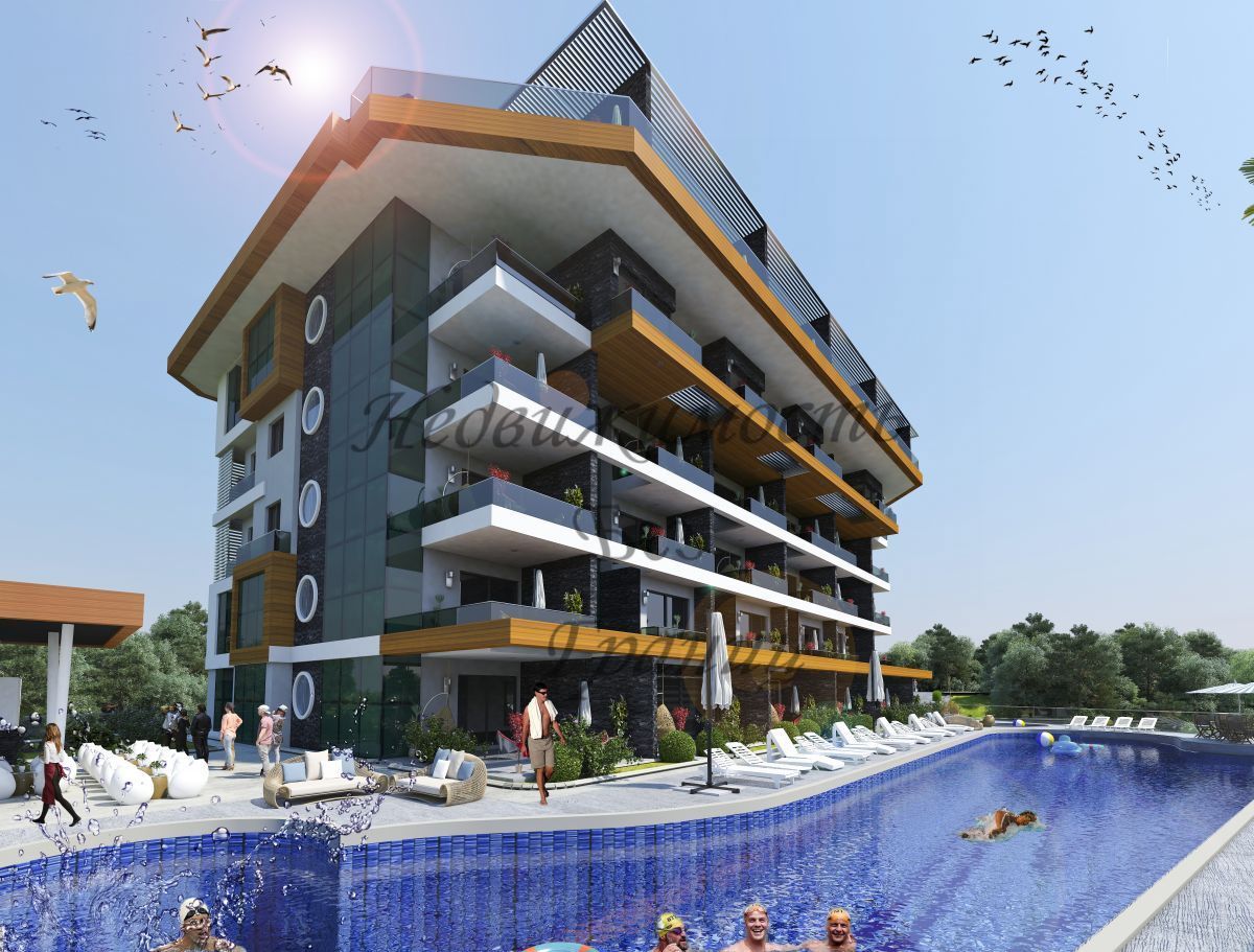 Апартаменты в Алании, Турция, 60 м2 фото 3
