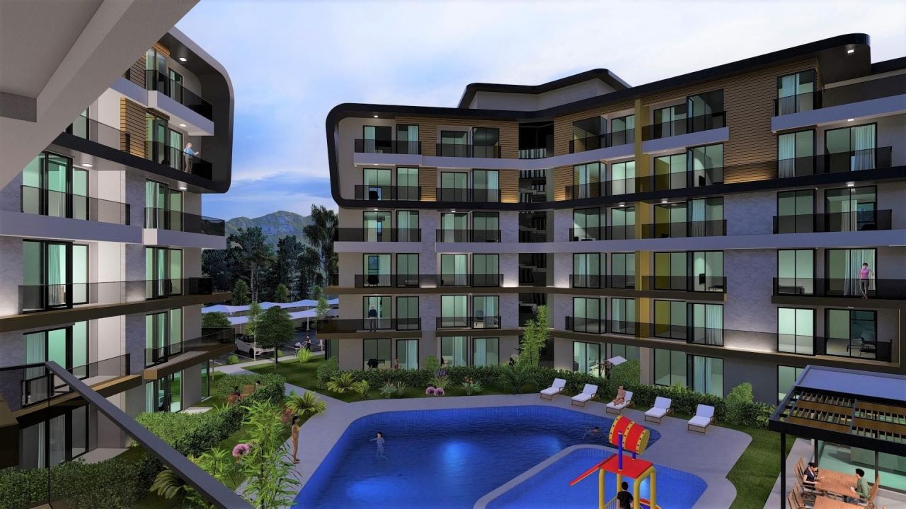 Квартира в Анталии, Турция, 60 м2 фото 4