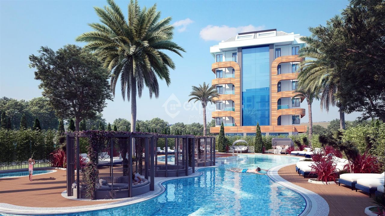 Квартира в Алании, Турция, 90 м2 фото 2