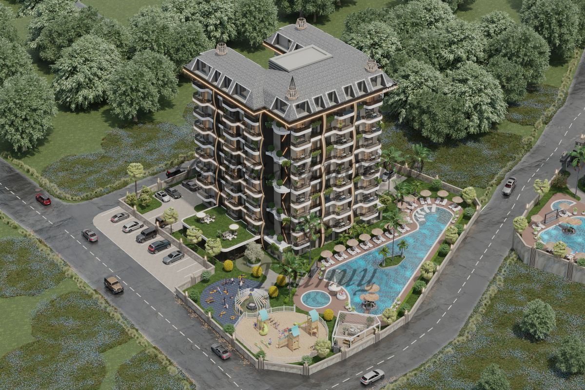 Апартаменты в Алании, Турция, 58 м2 фото 2