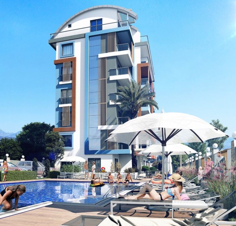 Квартира в Газипаше, Турция, 48 м2 фото 4