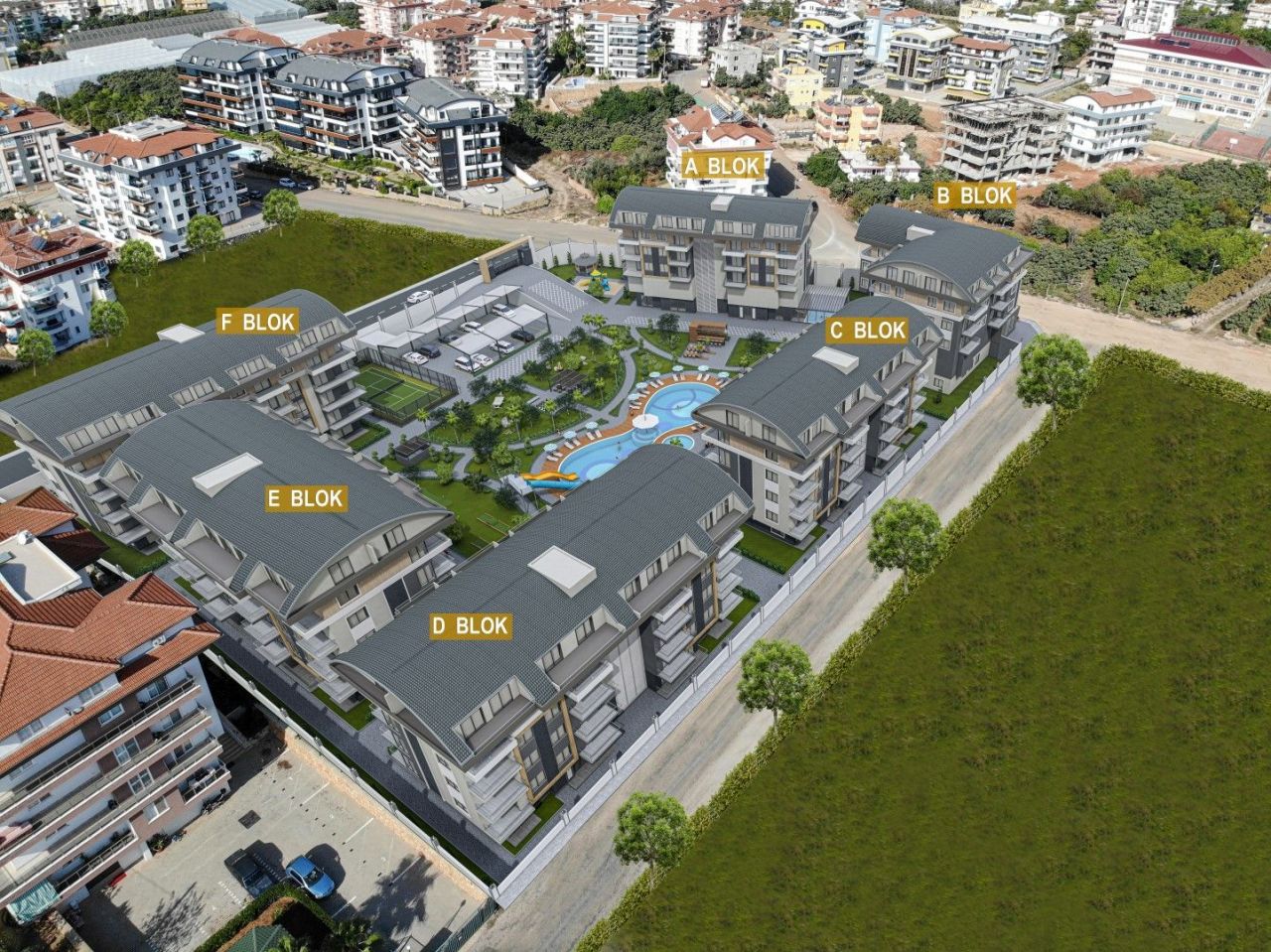 Квартира в Алании, Турция, 52 м2 фото 3