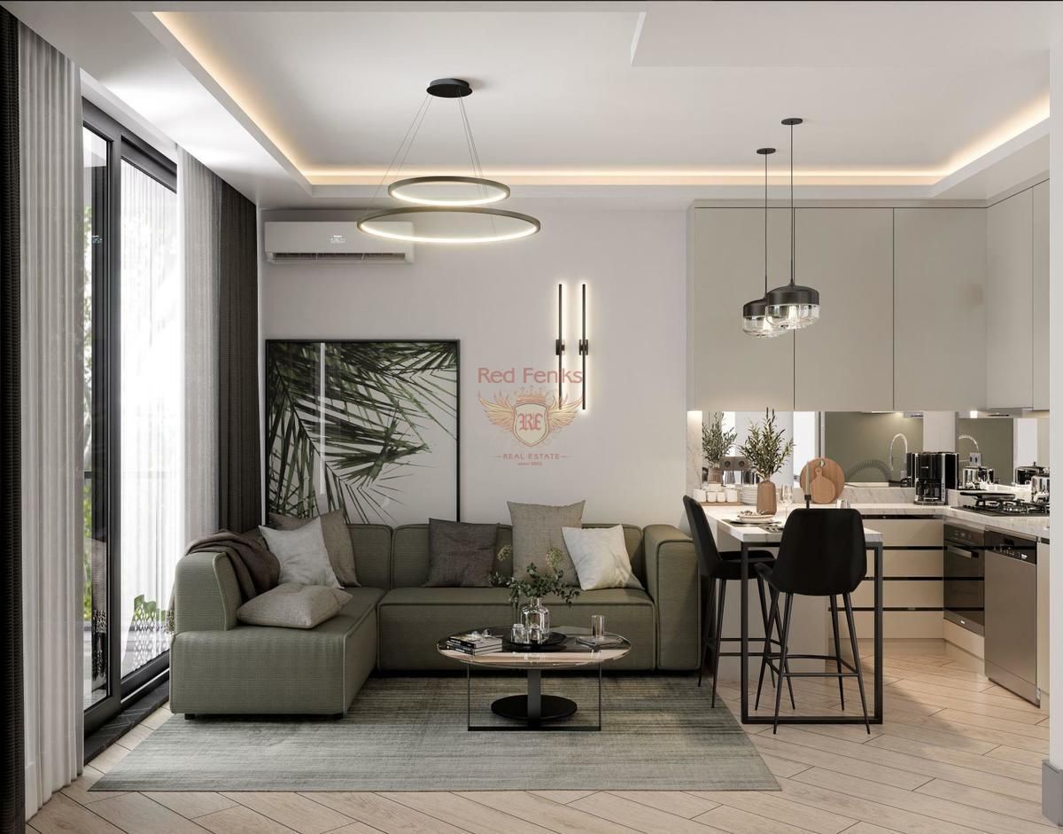 Квартира в Анталии, Турция, 45 м2 фото 4