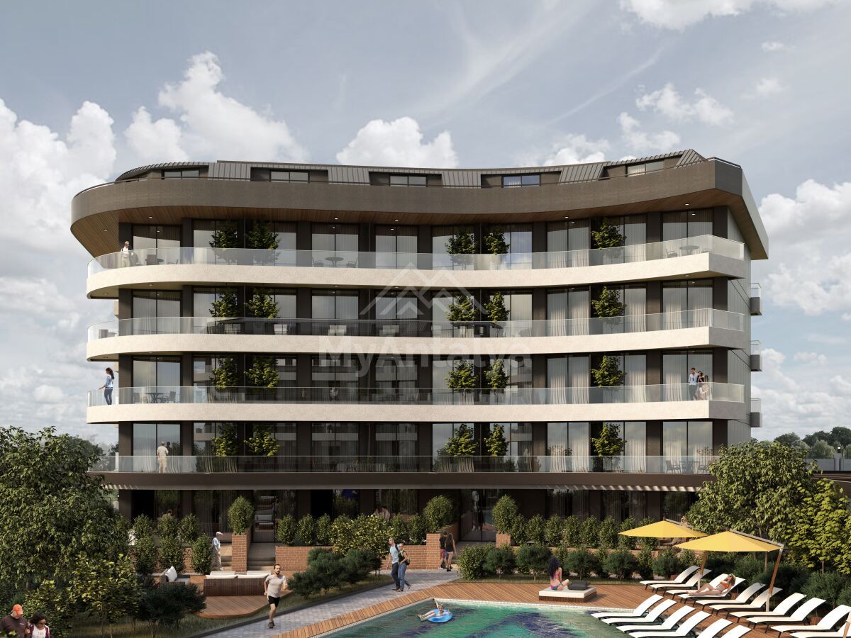 Квартира в Алании, Турция, 53 м2 фото 4