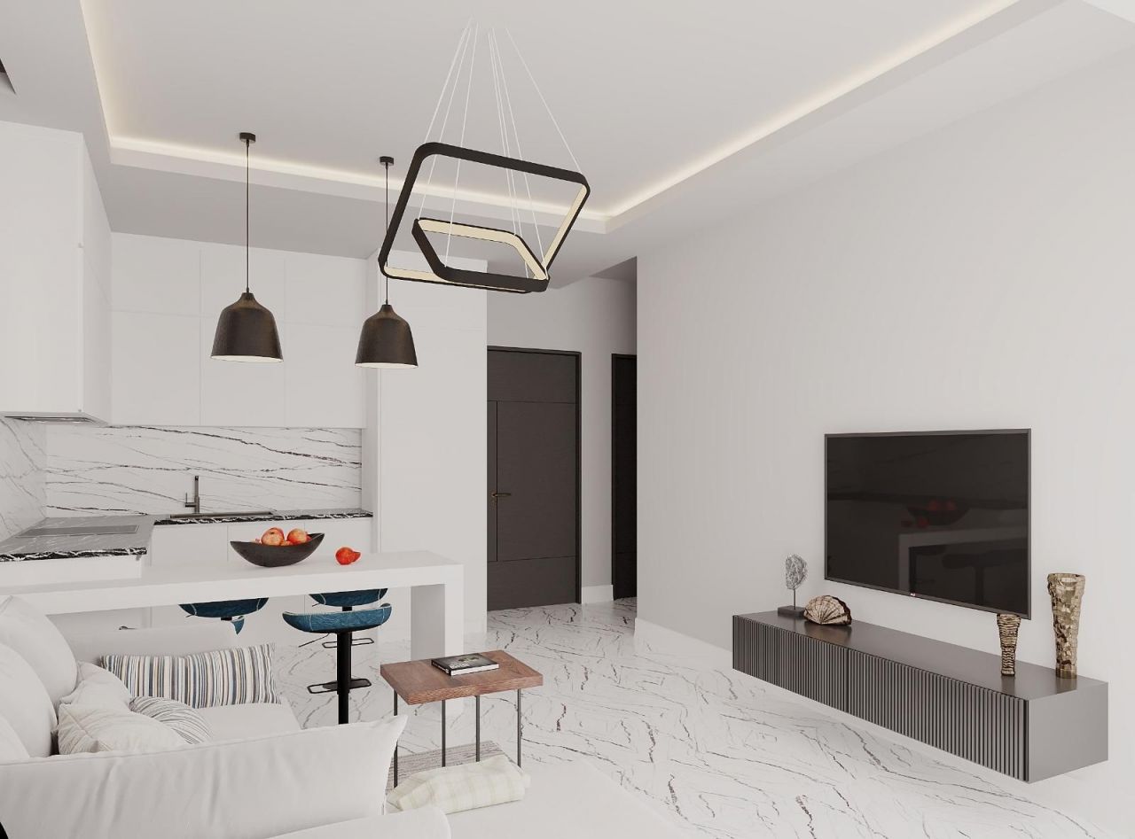 Квартира в Алании, Турция, 55 м2 фото 3