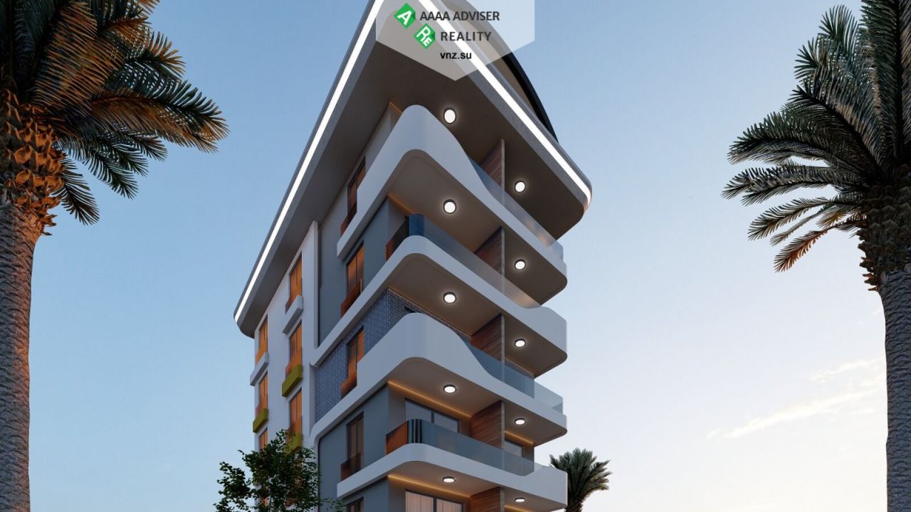 Квартира в Алании, Турция, 49 м2 фото 2