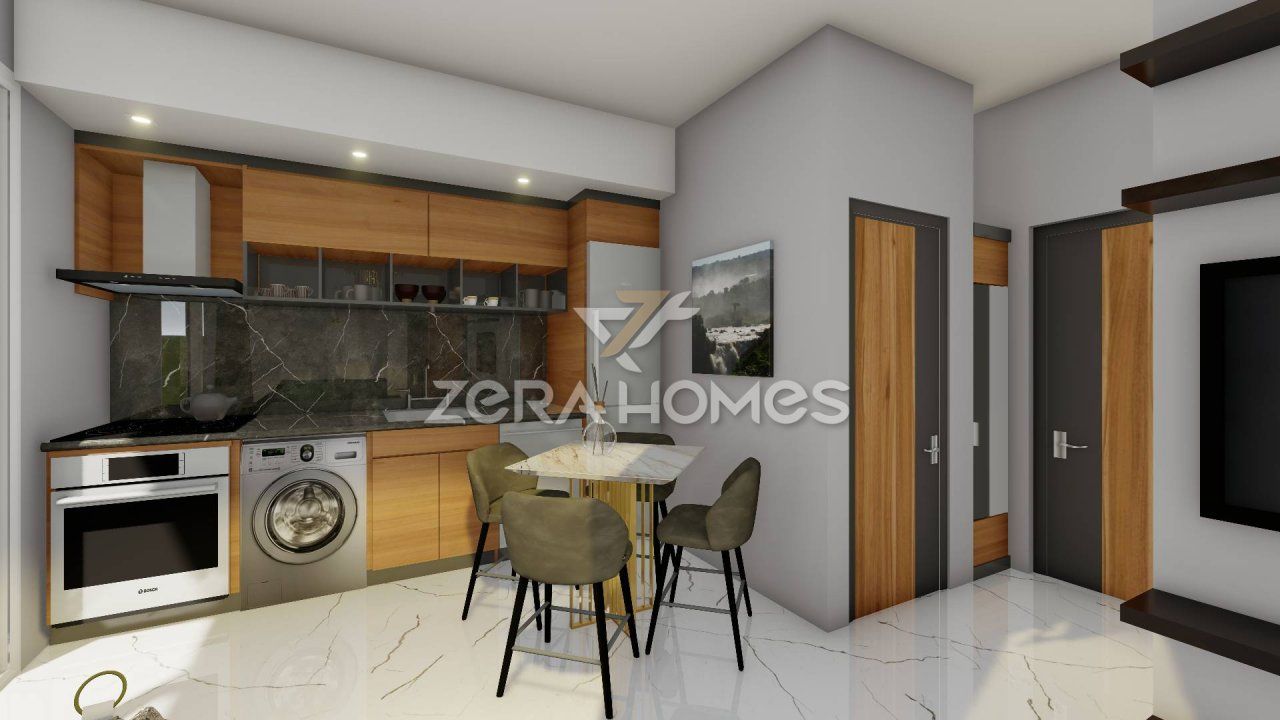 Апартаменты в Алании, Турция, 45 м2 фото 2