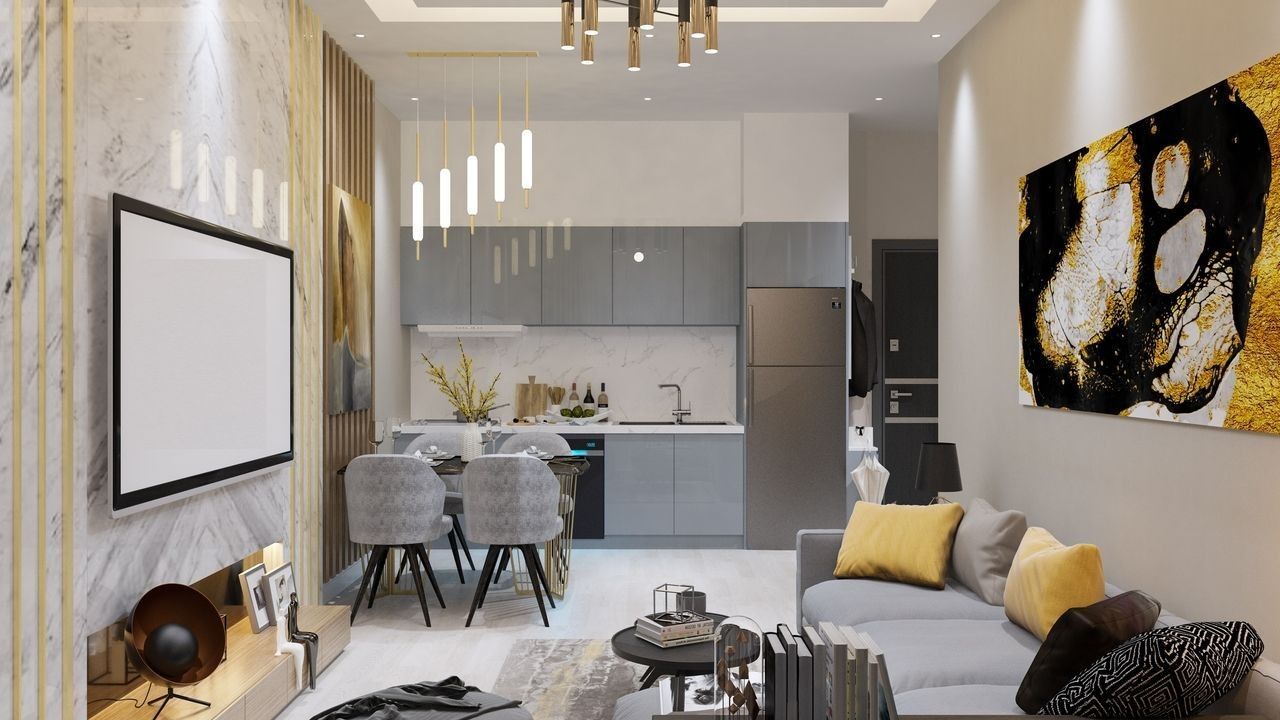 Апартаменты в Алании, Турция, 33 м2 фото 2