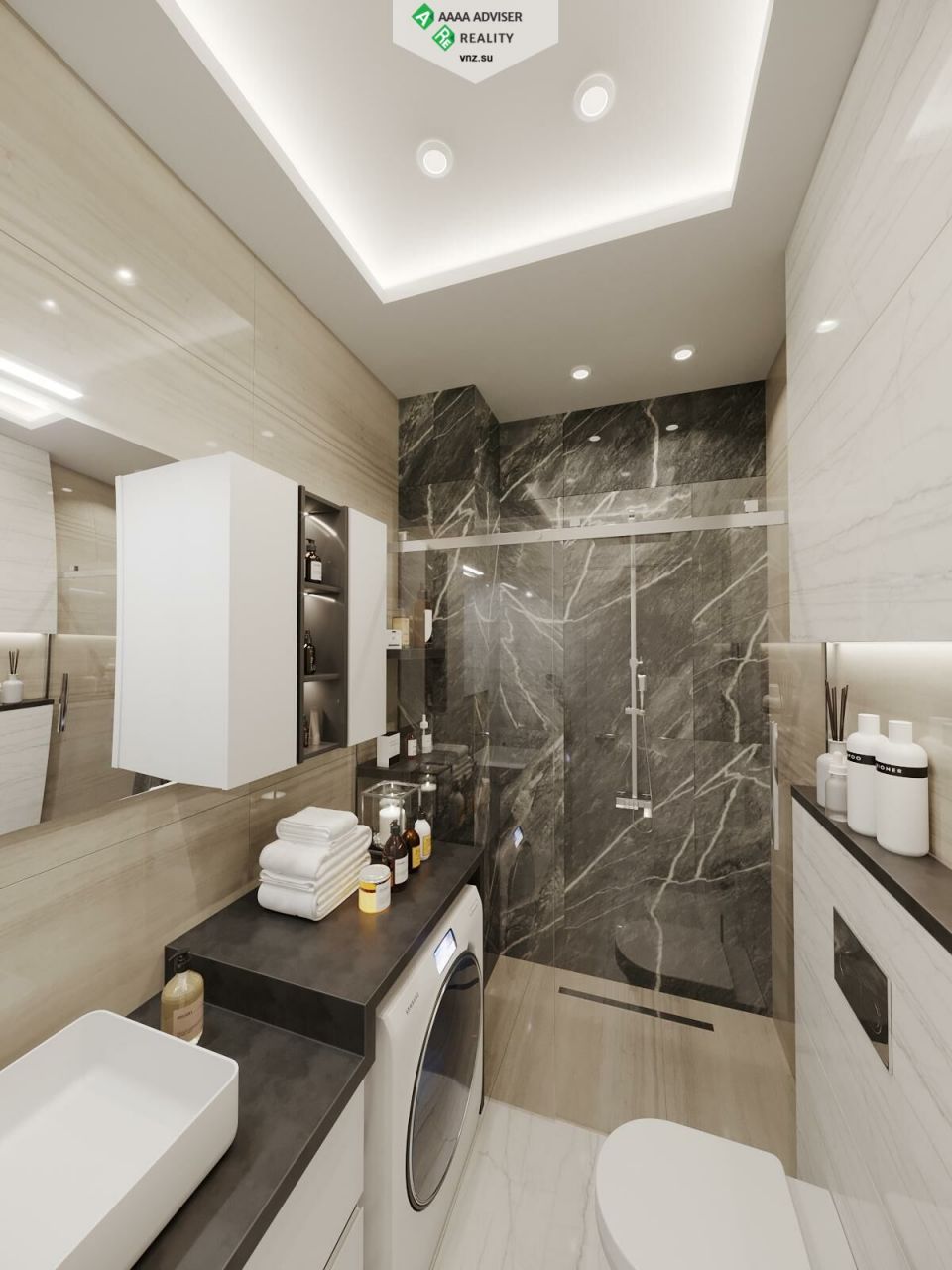 Квартира в Алании, Турция, 45 м2 фото 4