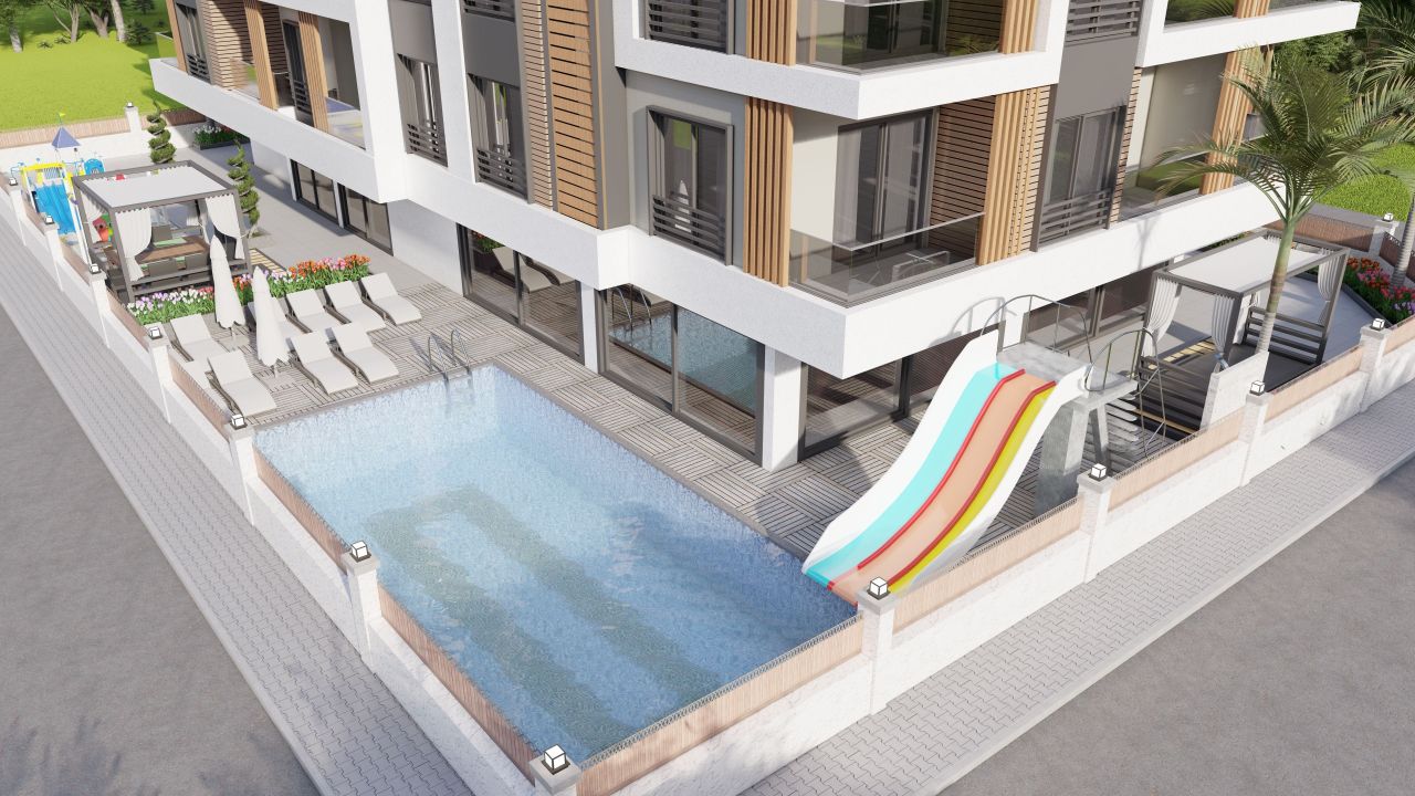 Квартира в Алании, Турция, 47 м2 фото 2