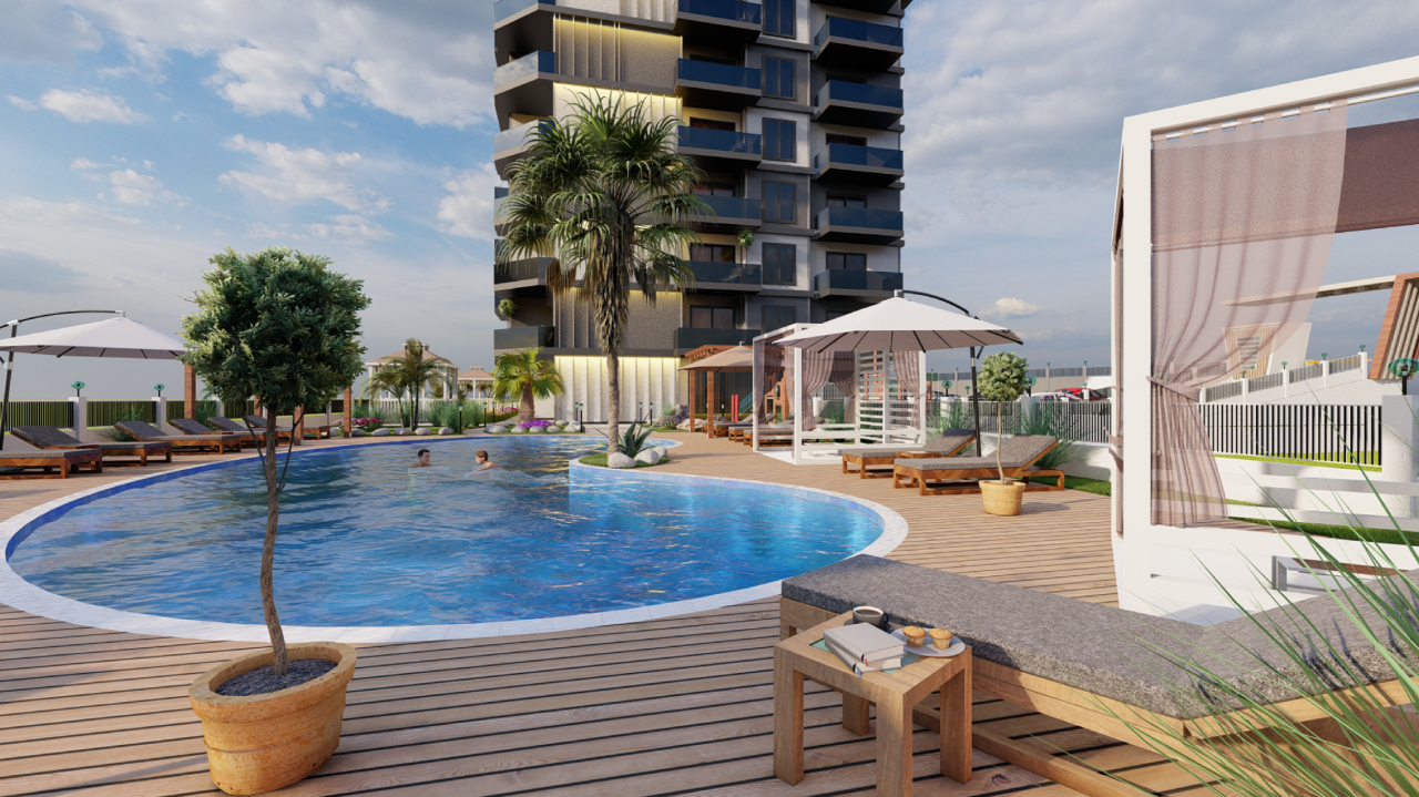 Квартира в Авсалларе, Турция, 55 м2 фото 5