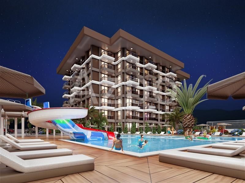 Апартаменты в Газипаше, Турция, 46 м2 фото 3