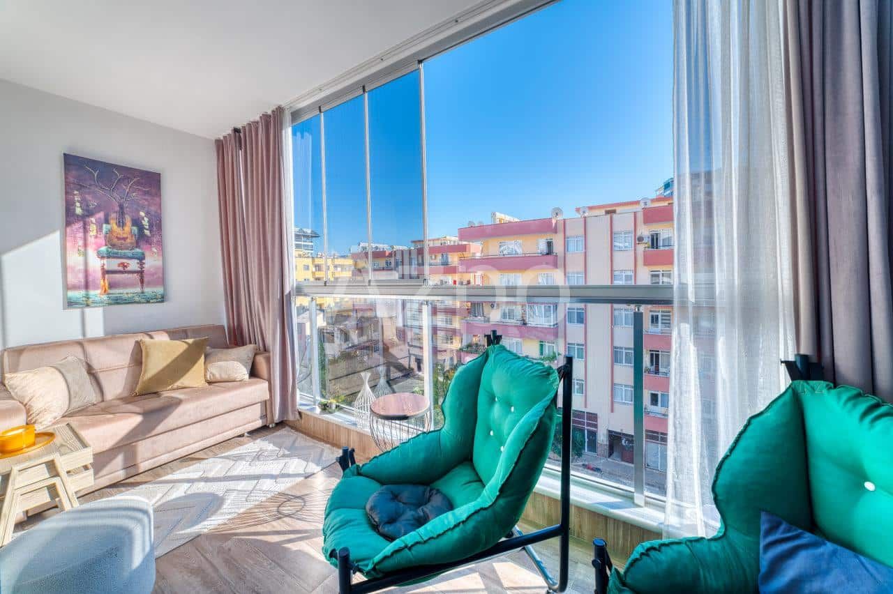 Апартаменты в Алании, Турция, 60 м2 фото 2