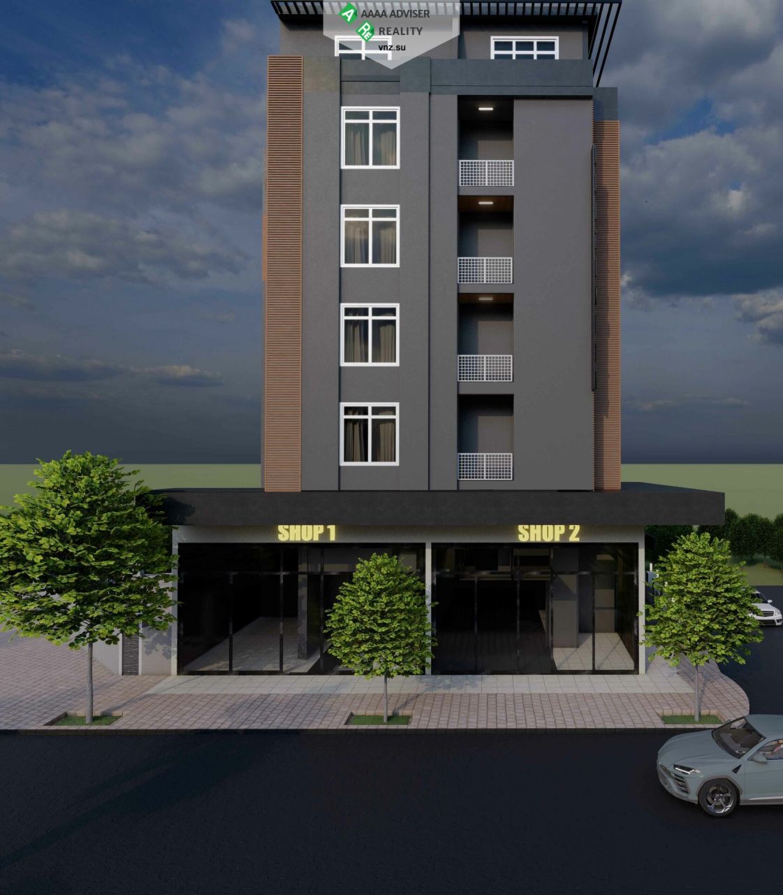 Квартира в Алании, Турция, 58 м2 фото 2