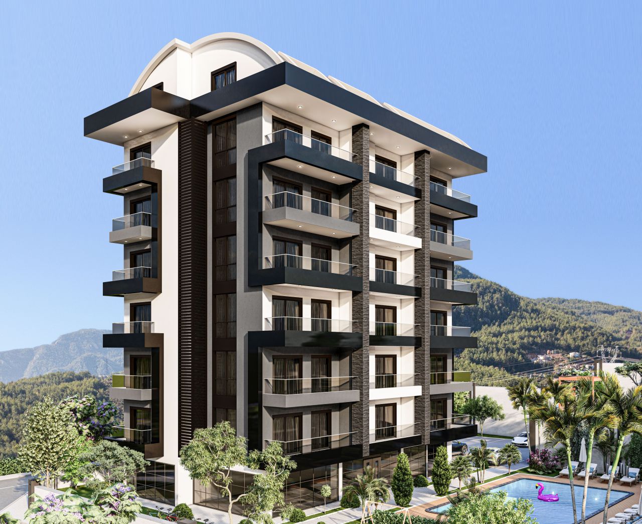 Квартира в Алании, Турция, 58 м2 фото 2
